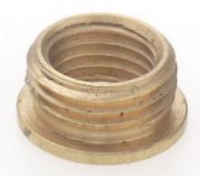 Satco Products Inc. 90/764 - Brass Reducing Bushing; Unfinished; 3/8 M x 1/8 F; With Shoulder