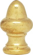 Satco Products Inc. 90/837 - 1 1/2" FINIAL BRASS FINISH