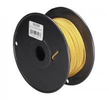 Satco Products Inc. 93/208 - Pulley Bulk Wire; 18/1 Rayon Braid 90C; 250 Foot/Spool; Gold With Red Marker
