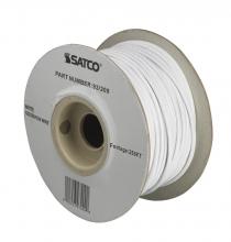 Satco Products Inc. 93/209 - Pulley Bulk Wire; 18/2 Rayon Braid 90C; 250 Foot/Spool; White