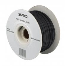 Satco Products Inc. 93/211 - Pulley Bulk Wire; 18/2 Rayon Braid 90C; 250 Foot/Spool; Black
