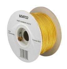 Satco Products Inc. 93/212 - Pulley Bulk Wire; 18/2 Rayon Braid 90C; 250 Foot/Spool; Gold