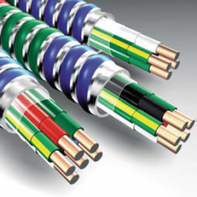 AFC Cable Systems 1705B42T27 - 12-3 MC TUFF YW PE GY GN 250'