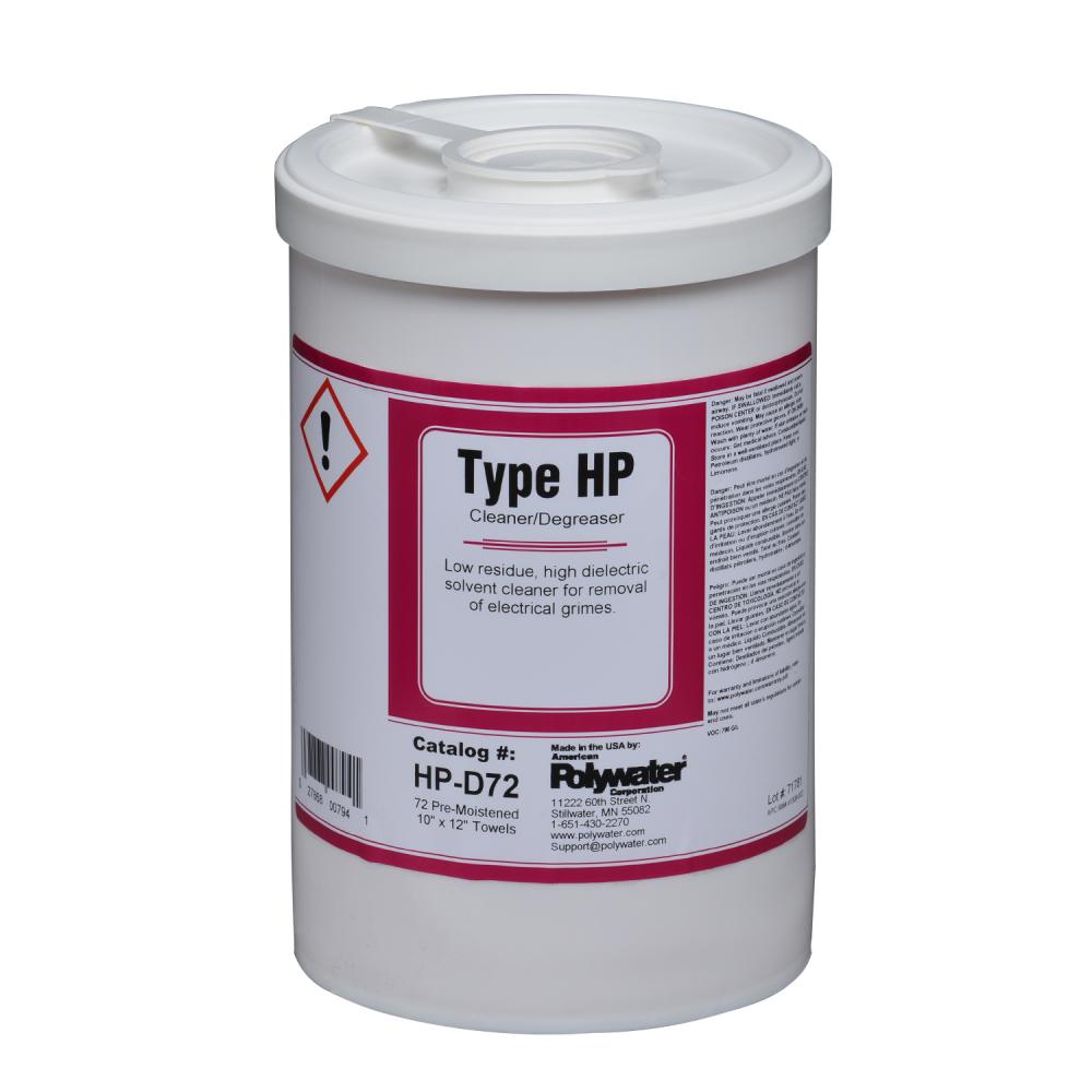 72-Count SpliceMaster® Type HP™ Wipe Canister