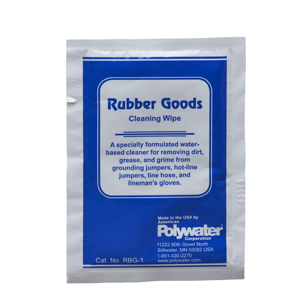 RBG™ Rubber Goods Cleaner Saturated Wipe