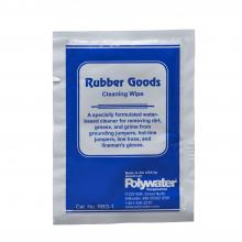 American Polywater RBG-1 - RBG™ Rubber Goods Cleaner Saturated Wipe