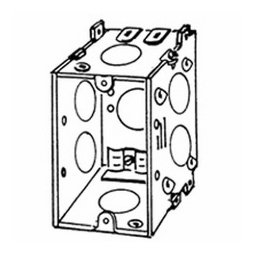 BX SQ SW 3-3/4X2X2-1/2  EXT NL BRCKT