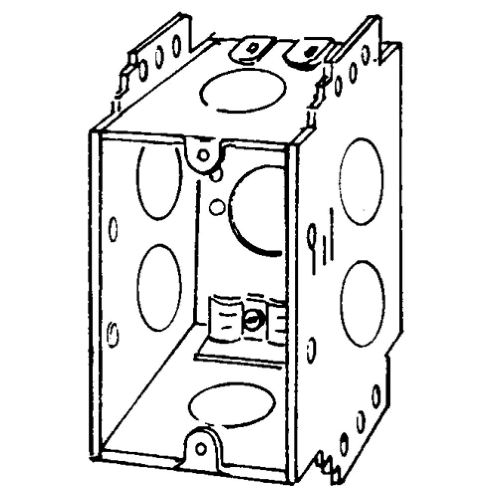 BX SQ SW 3-3/4X2X2-7/8 CL26 Nl BRCKT