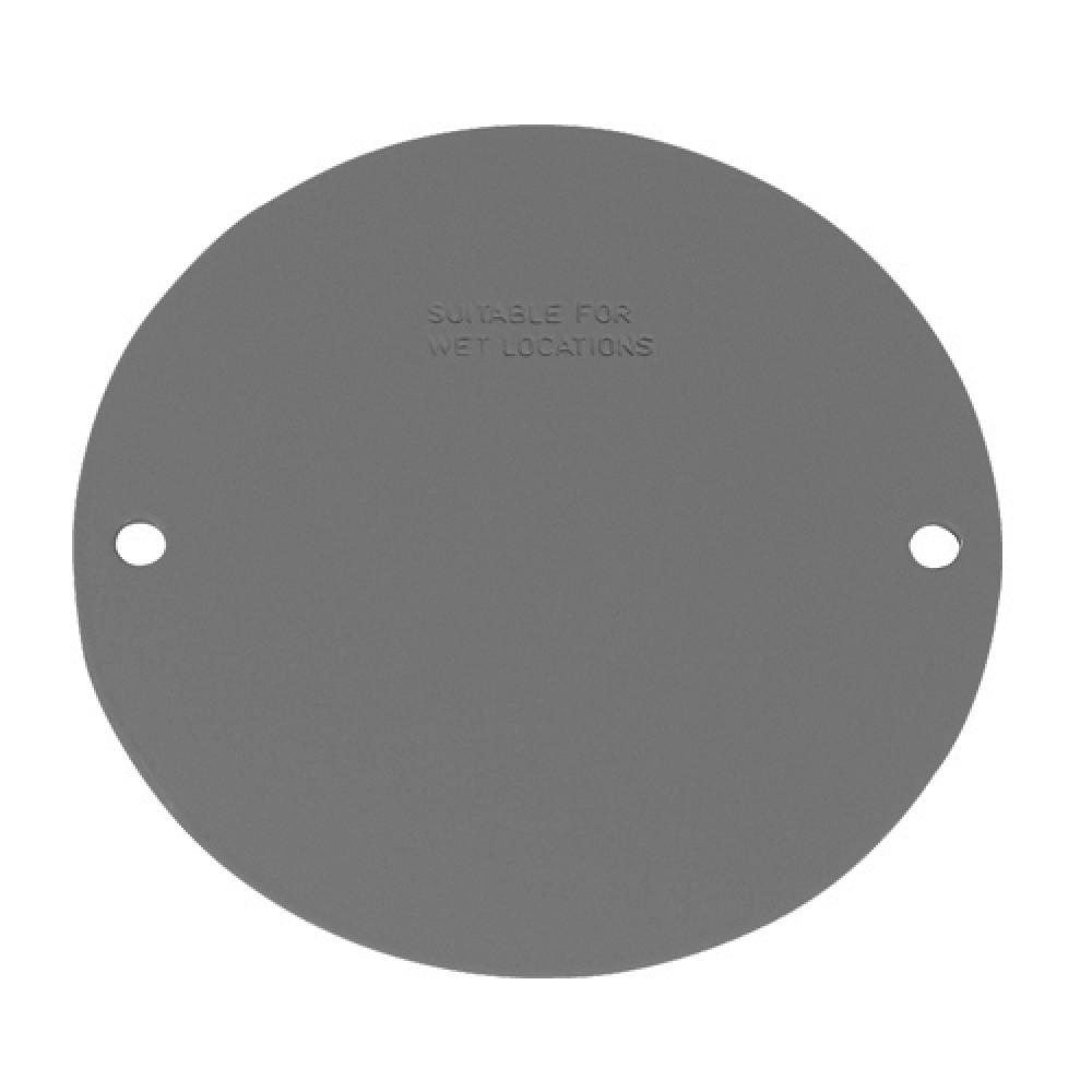 ROUND BLANK COVER 4 IN OD