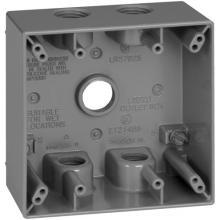 APPOZGCOMM WSP250 - 2 GANG BOX 5 1/2 IN HUBS