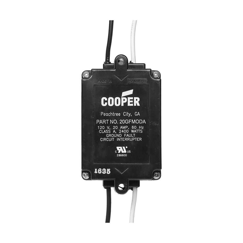 GFCI MODULE,AUTO,20A,120V AC 60Hz