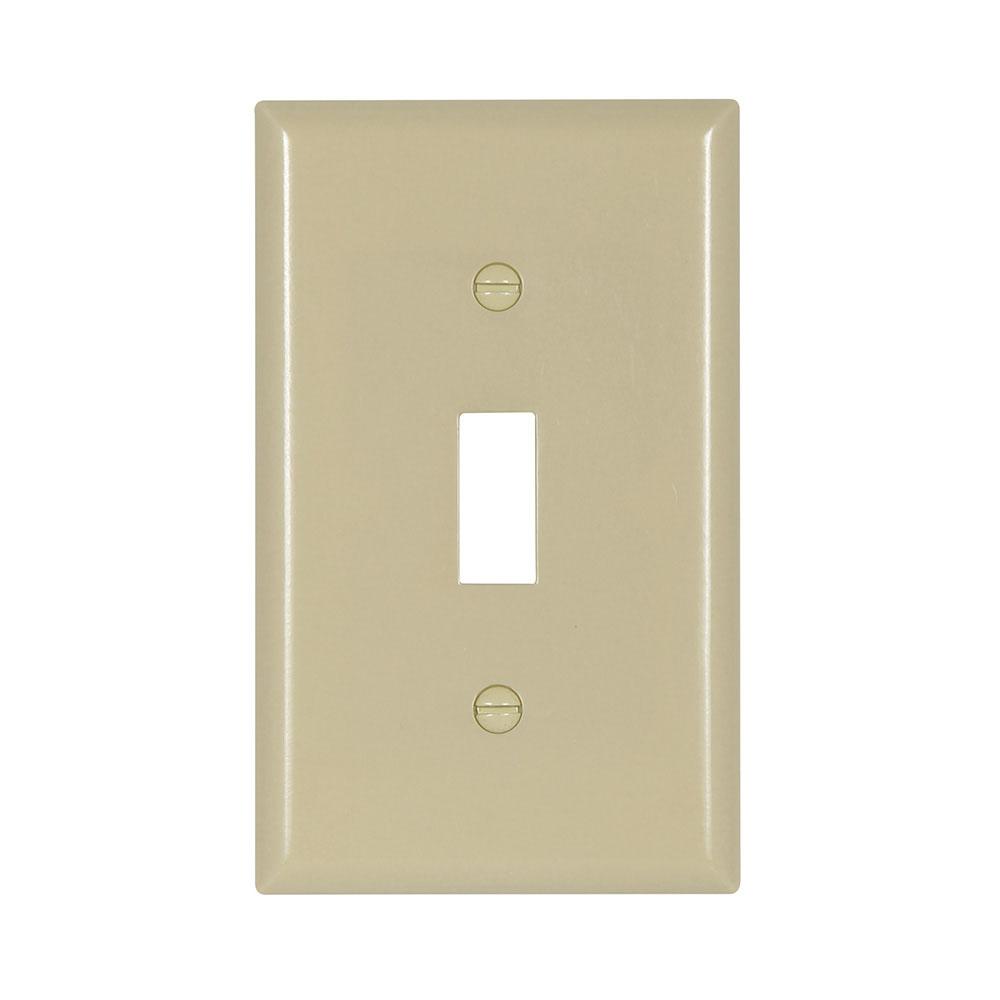 Wallplate 1G Tog Thermoset Std IV Can