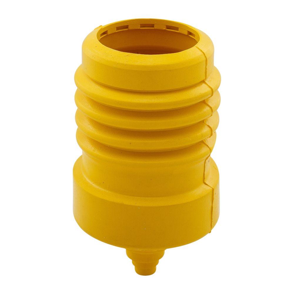 Boot 20/30A 3W HartLock Plugs 2-1/8  YL