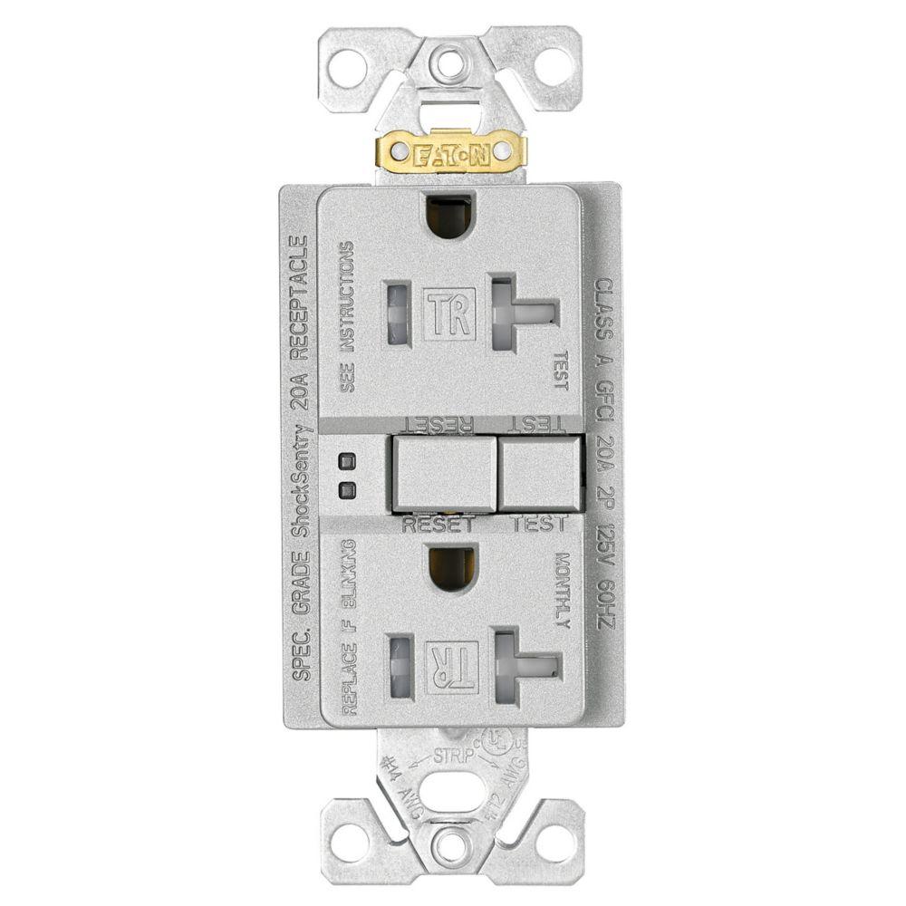 GFCI TR Self Test Duplex 20A 125V SG