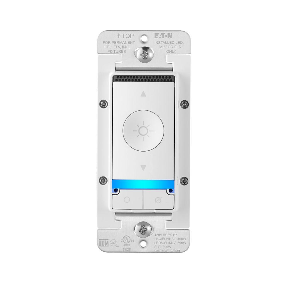 Wi-Fi Smart Voice Dimmer, White