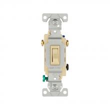 Eaton Wiring Devices 1303-7V-SP-L - Switch Toggle 3-Way 15A 120V Grd IV