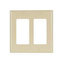 Eaton Wiring Devices 5152V-BOX - Wallplate 2G Decorator Nylon Std IV