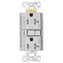 Eaton Wiring Devices TRSGF20SG-L - GFCI TR Self Test Duplex 20A 125V SG