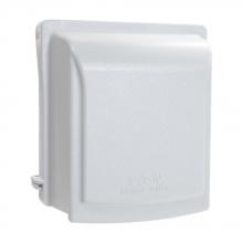 Eaton Wiring Devices WIUXM-2W - WIU Extra Duty Cover Diecast 2G White