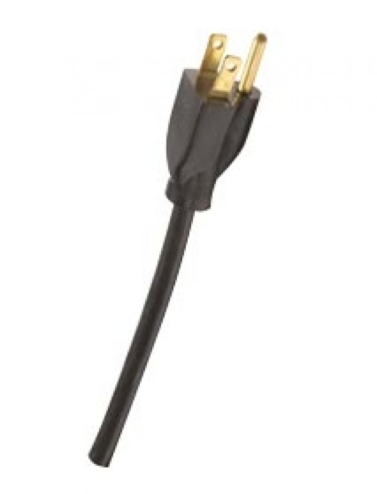 SJT00W 14/3 Round Cord: 6-FT, Straight Plug, NEM