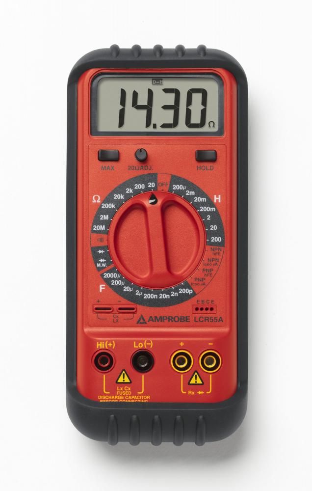 LCR METER WITH TRANSISTOR TEST