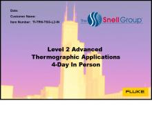 Fluke TI-TRN-TSG-L2-IN - 4DA LEV II Adv Thermo Aplics in person