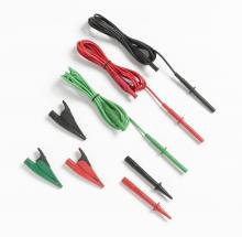 Fluke TL1550B - TEST LEAD W/ALLIGATOR CLIPS RED/BLK/GRN