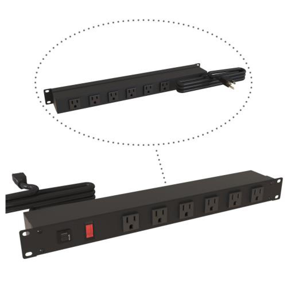 19&#34; RACKMOUNT, SWITCH, 15&#39; CRD