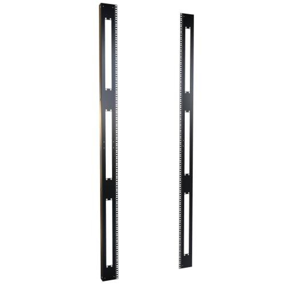 42U SQUARE HOLE RACK RAILS