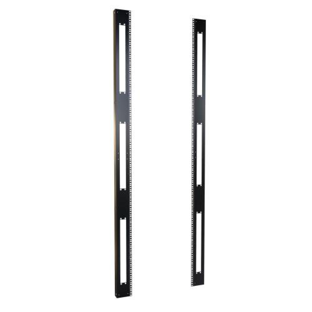 45U SQUARE HOLE RACK RAILS