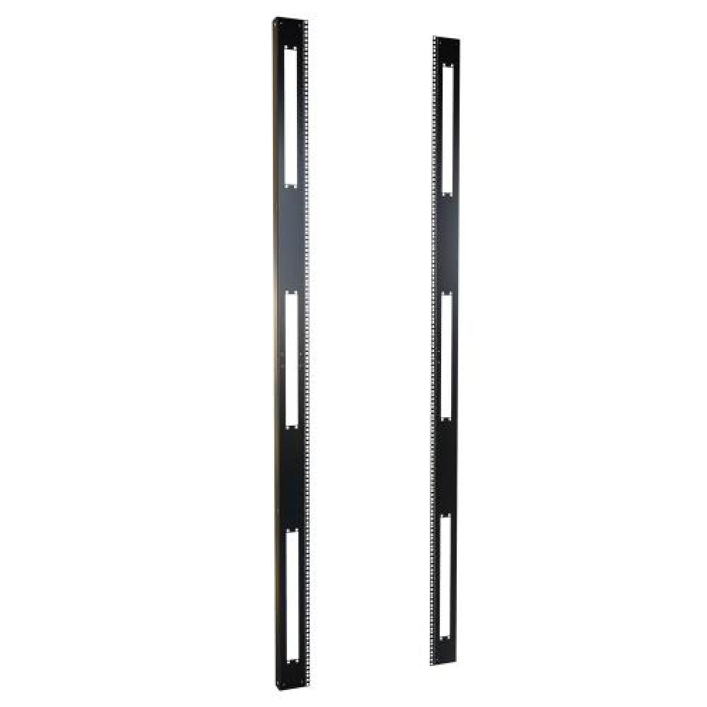 52U SQUARE HOLE RACK RAILS