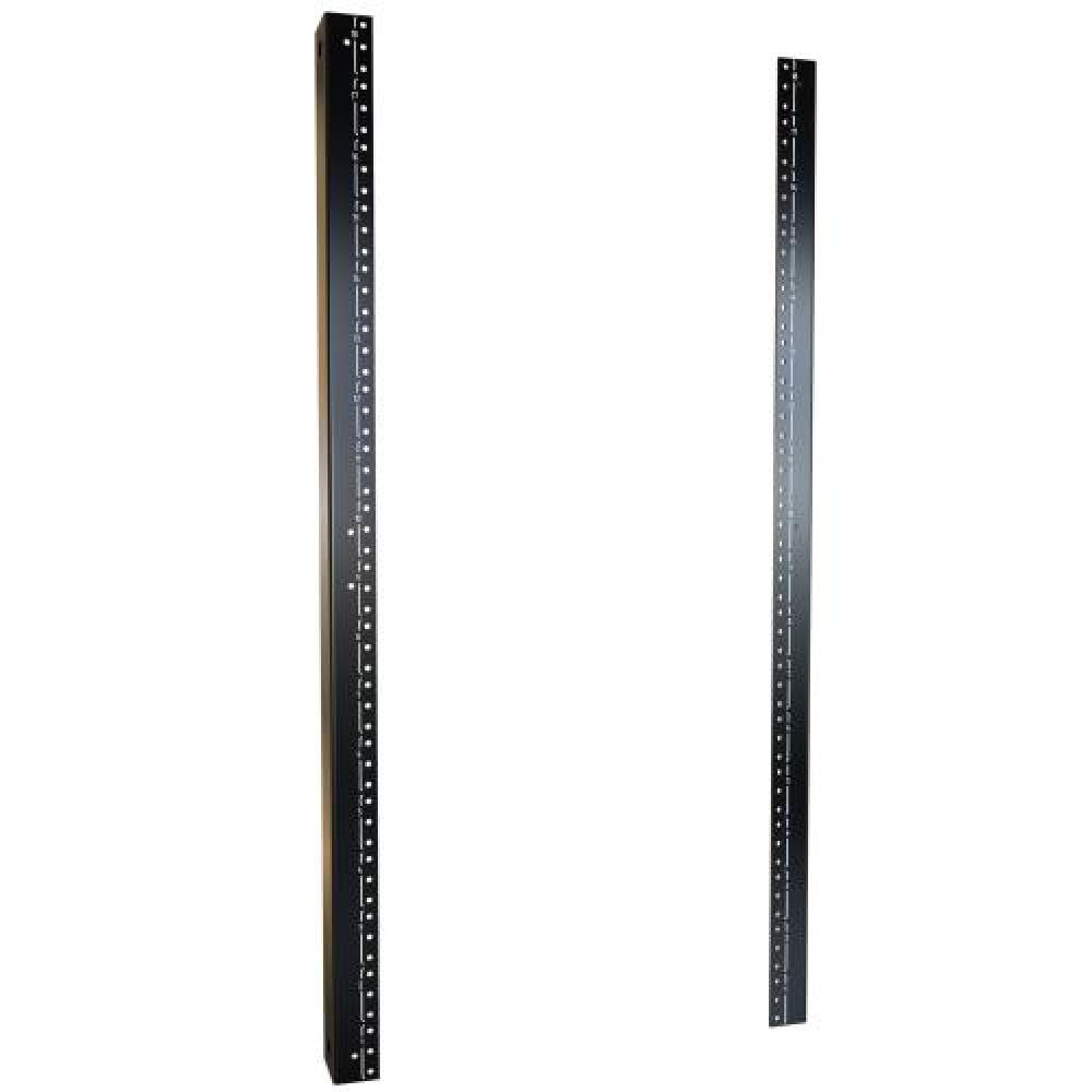 18U 24W 10-32 TAPPED RACK RAIL