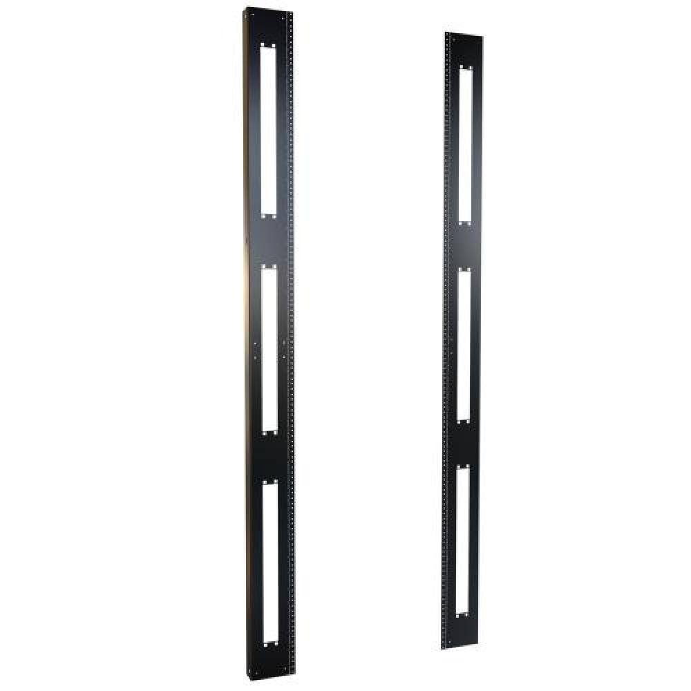 42U TAPPED 10-32 RACK RAILS