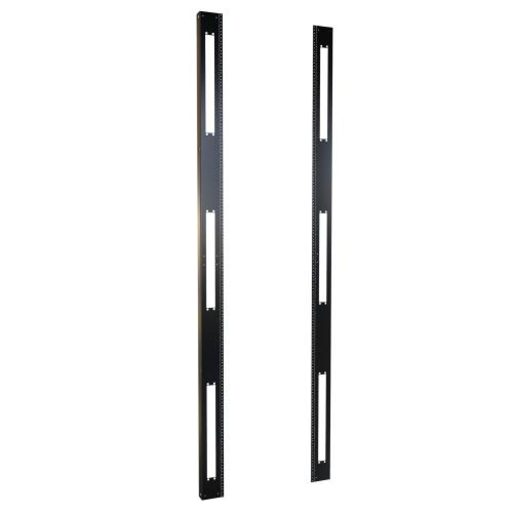 52U TAPPED 10-32 RACK RAILS