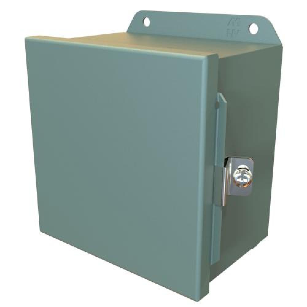 N4 J BOX HINGED 6X6X4