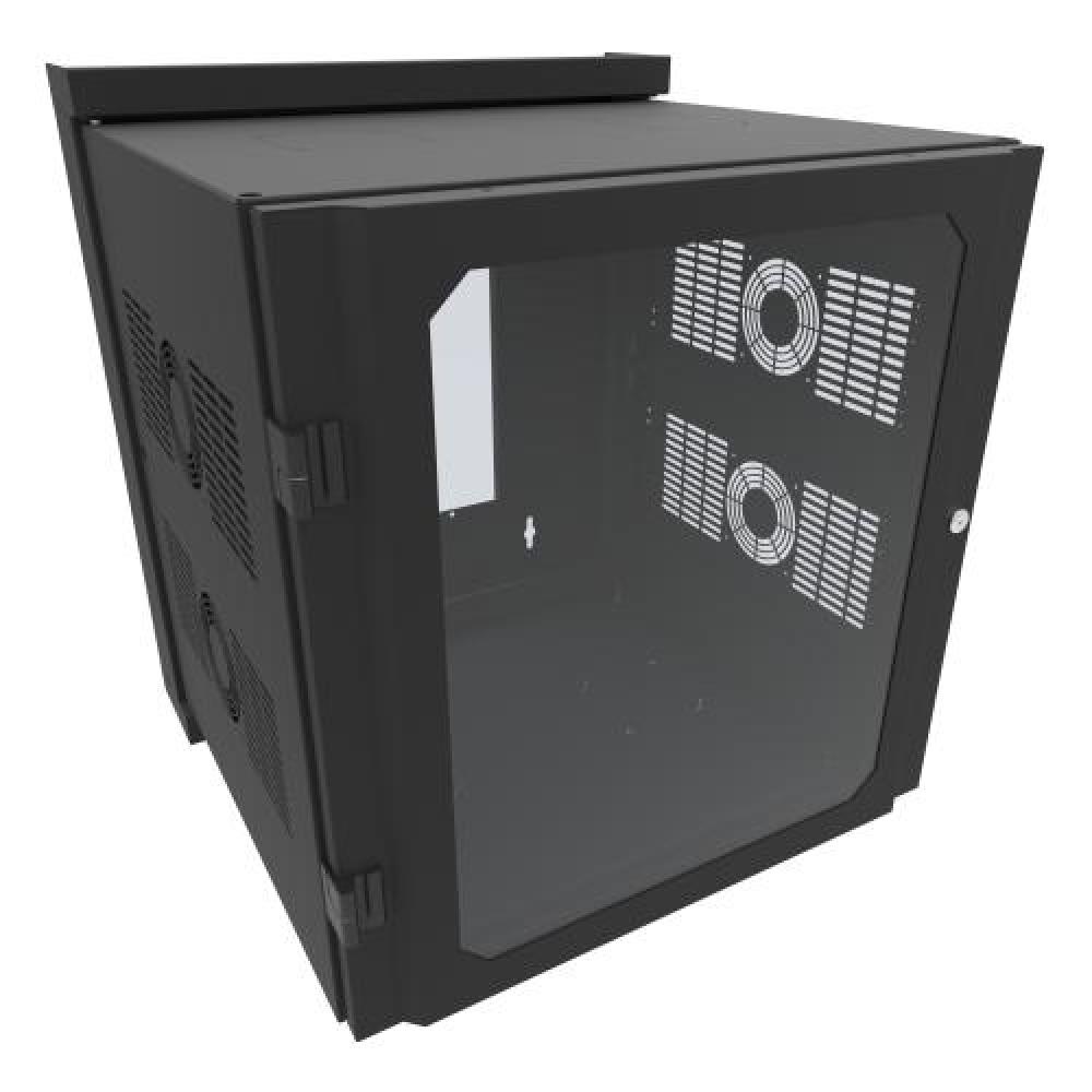 12U 25D SWING-OUT WALL CABINET