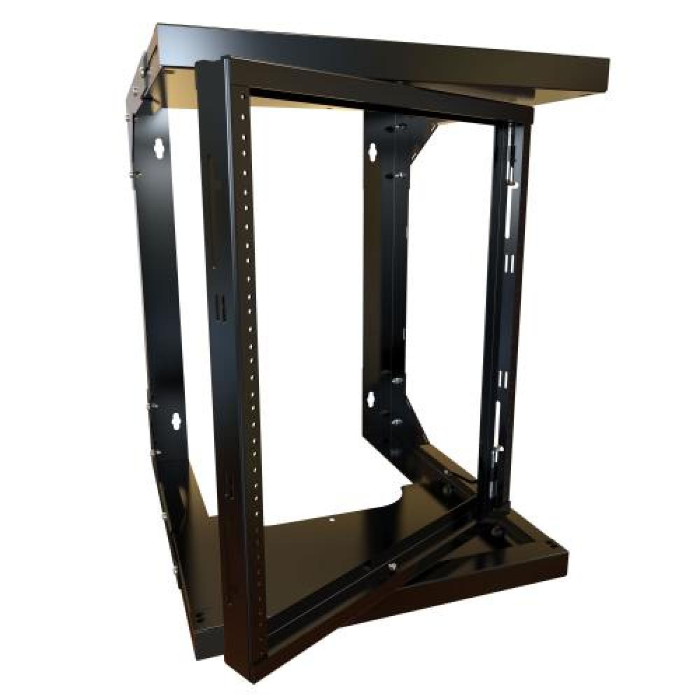 12U PIVOT ADJ DEPTH WALL RACK