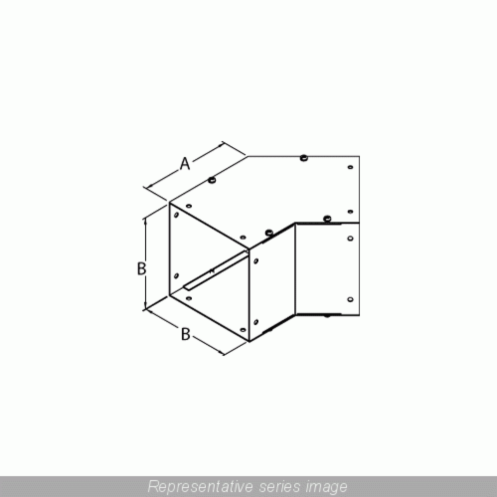 ELBOW 45DEG 6X6-GALV