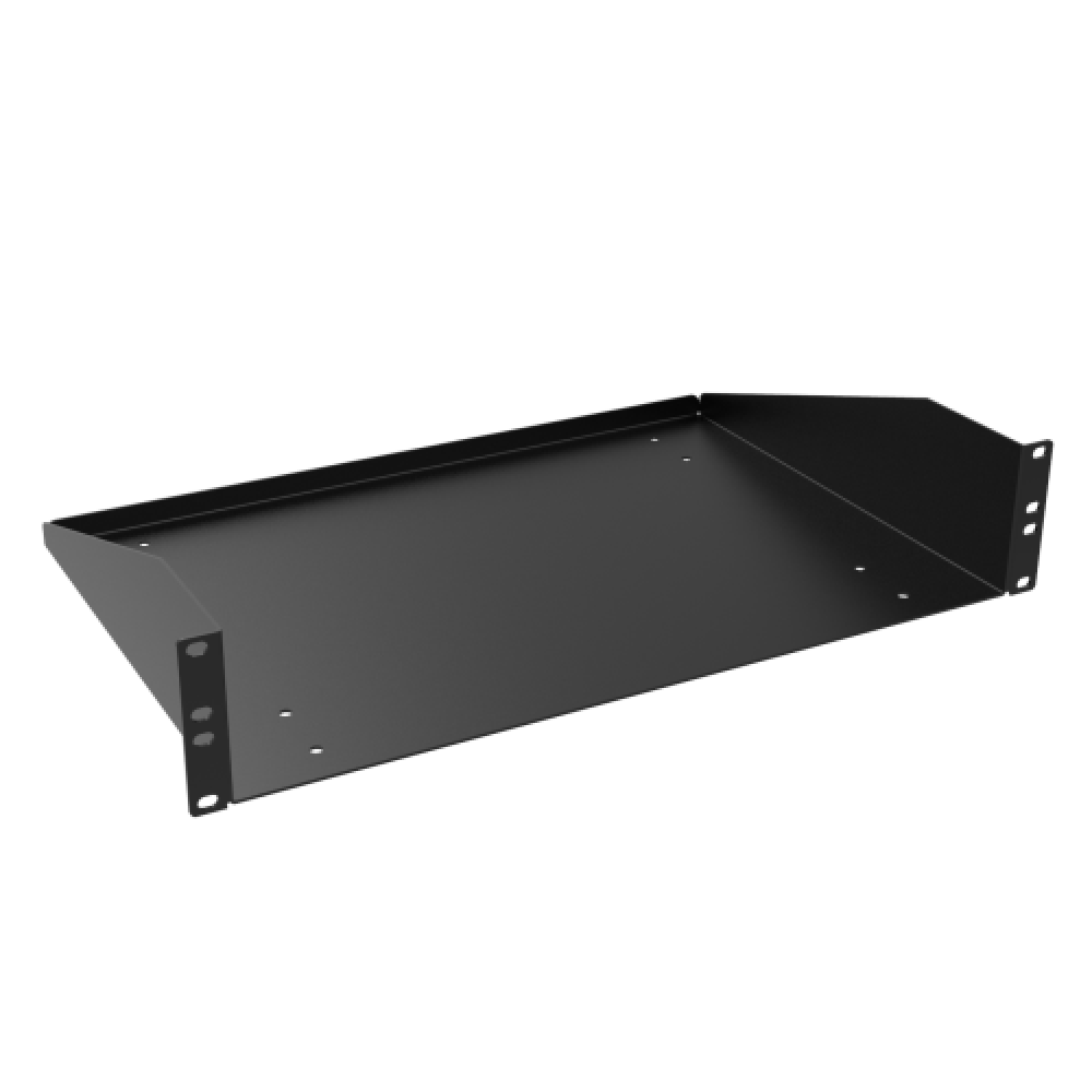 2U 12D SOLID RACK SHELF