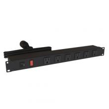 Hammond Manufacturing 1582T6B1BKRA - 19" RACK MOUNT, 90 DEG RECEP