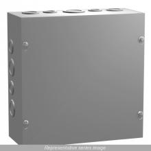 Hammond Manufacturing CSKO443 - SCREW COVER W/KO'S 4X4X3