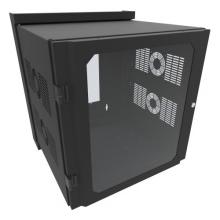 Hammond Manufacturing HWM2412U20WDBK - 12U 25D SWING-OUT WALL CABINET