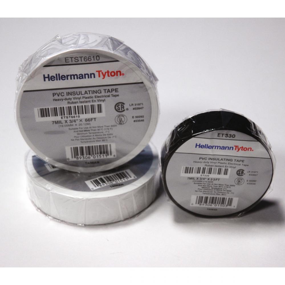 ET660 7 MIL X 3/4&#34; BLACK TAPE