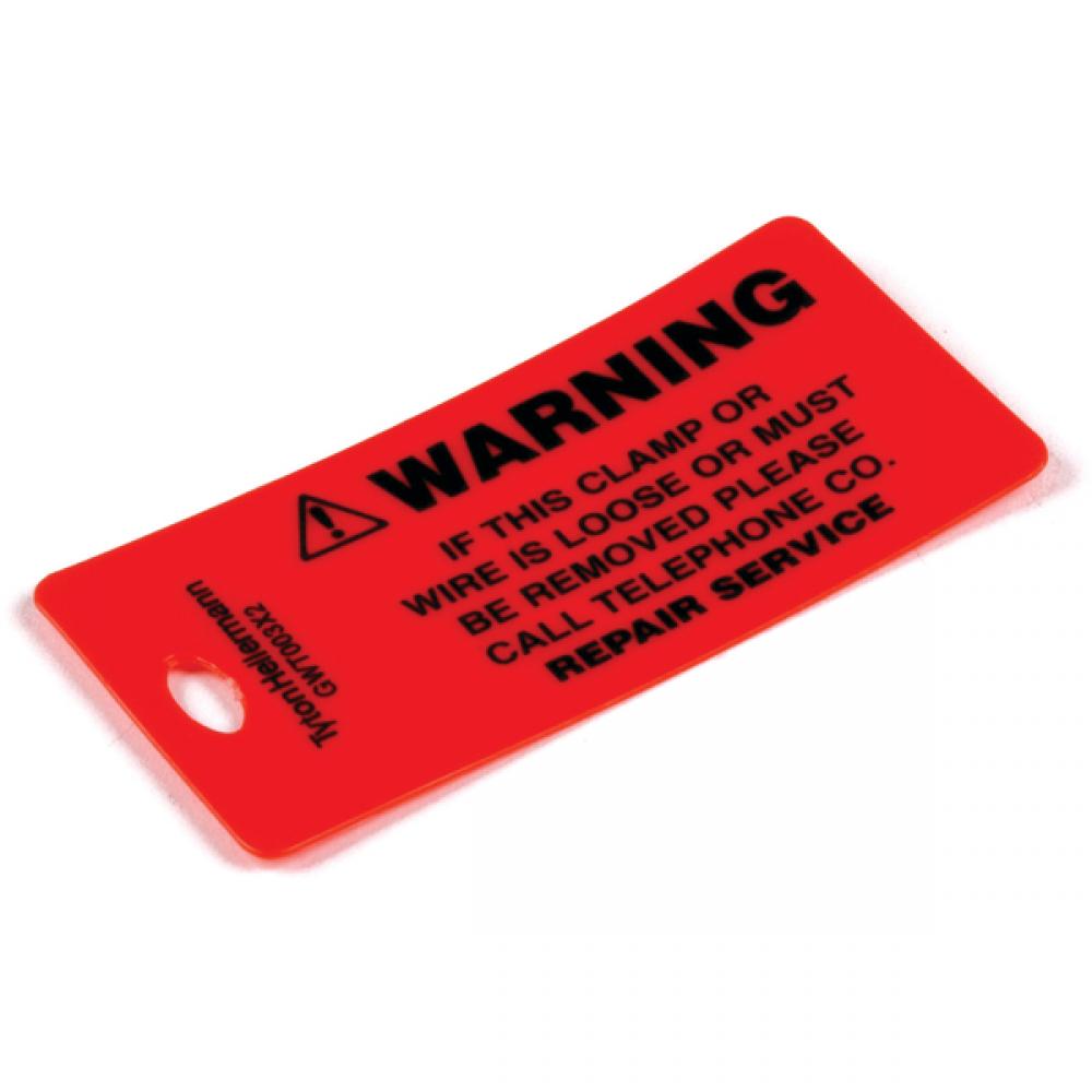 TELEPHONE GROUND WIRE TAG