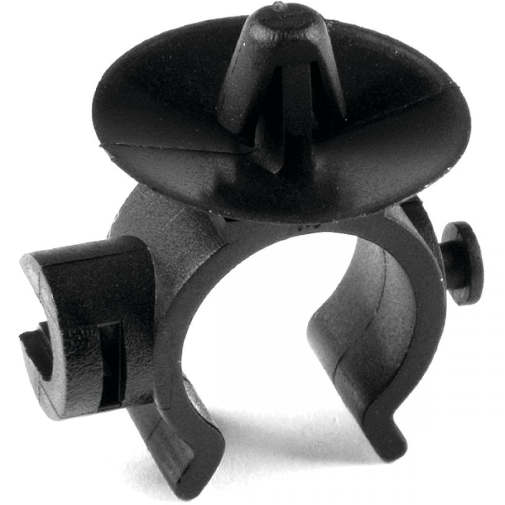 Pipe&Hose Clip, H.72&#34;, W.39&#34;,PA66,BK,100