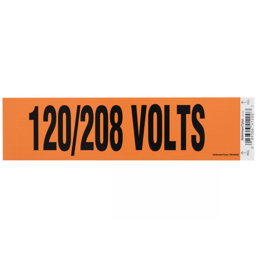 VOLT MKR 120/208 VOLTS 50/EA
