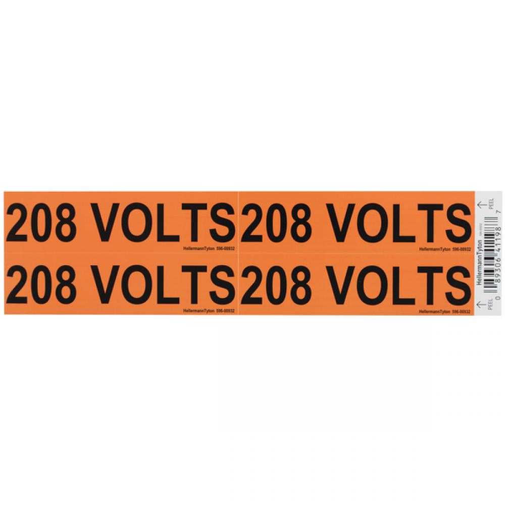 VOLTAGE MKR 208 VOLTS 50/EA