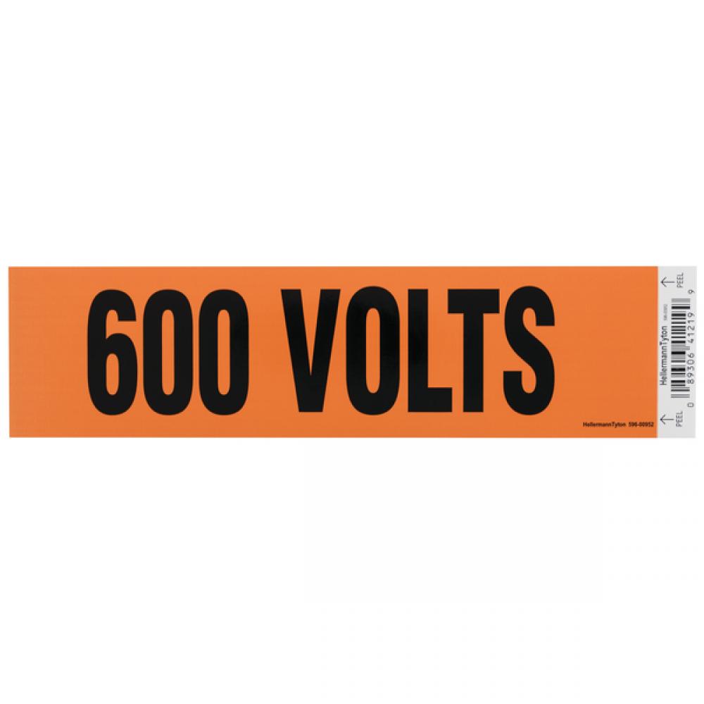 VOLTAGE MKR 600 VOLTS 50/EA