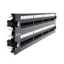 HellermannTyton PP110C5E48RS - CAT 5e Rack-Snap 48 port patch panel