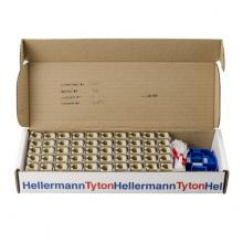 HellermannTyton RJ11FC3-GRN - CAT3 6P6C RJ11 USOC keystone jack GN 1